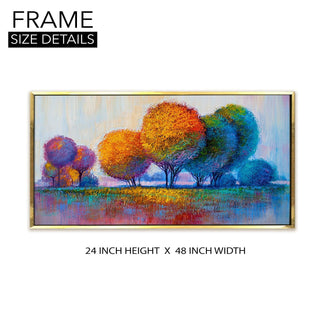 Mesmerising Landscapes Art Large Canvas Paintings. Framed Digital Reprints of Famous and Vibrant Artwork (LDWA15) - Khirki.in 