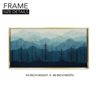 Mesmerising Landscapes Art Large Canvas Paintings. Framed Digital Reprints of Famous and Vibrant Artwork (LDWA19) - Khirki.in 