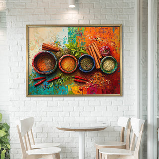 Large Premium Framed Canvas for kitchen, dining area, cafe, restaurant, or hotel (KTCWA009)