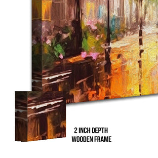 Abstract Modern Art Large Canvas Paintings. Framed Digital Reprints of Famous and Vibrant Artwork (MAWA16) - Khirki.in 