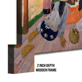 The Siesta – Paul Gauguin Painting | HD Canvas Print | Ready to Hang | Wall Art for Bedroom, living room, Hallway (PGWA04)
