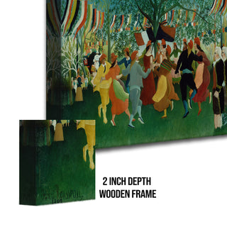 The Centenary of Independence – Henri Rousseau Painting | HD Canvas Print | Ready to Hang | Wall Art for Bedroom, living room, Hallway (HRWA10)
