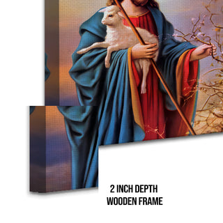 Jesus Christ Canvas Wall Art painting. Large Size canvas Wall Art For Home Decor. (JEWA04).