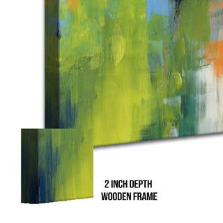 Abstract Modern Art Large Canvas Paintings. Framed Digital Reprints of Famous and Vibrant Artwork (MAWA06) - Khirki.in 