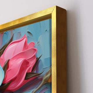 Floral Canvas Wall Art: An Enchanting Symphony of Nature's Elegance.