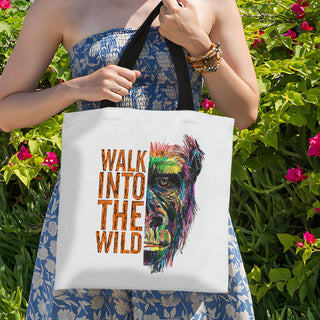 Canvas Zip Clouser Tote Bag for Women – 15x16 Inch Reusable Shopping & Everyday Carry Bag (TOBA07)
