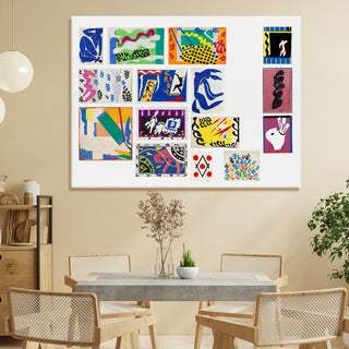 Jazz – Henri Matisse Painting | HD Canvas Print | Ready to Hang | Wall Art for Bedroom, living room, Hallway (HMWA08)