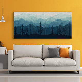 Mesmerising Landscapes Art Large Canvas Paintings. Framed Digital Reprints of Famous and Vibrant Artwork (LDWA19) - Khirki.in 