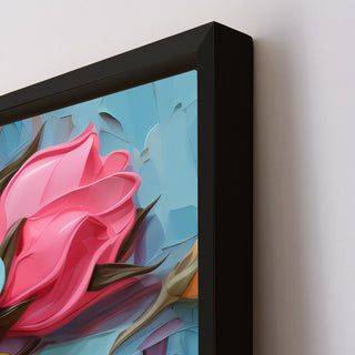 Floral Canvas Wall Art: An Enchanting Symphony of Nature's Elegance.