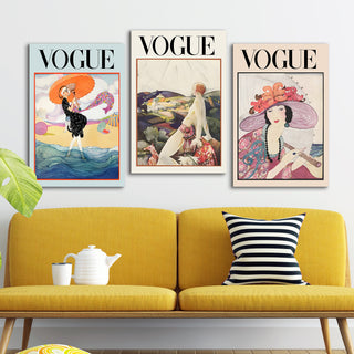 Retro Vogue Fashion Wall Art (MAWA26)