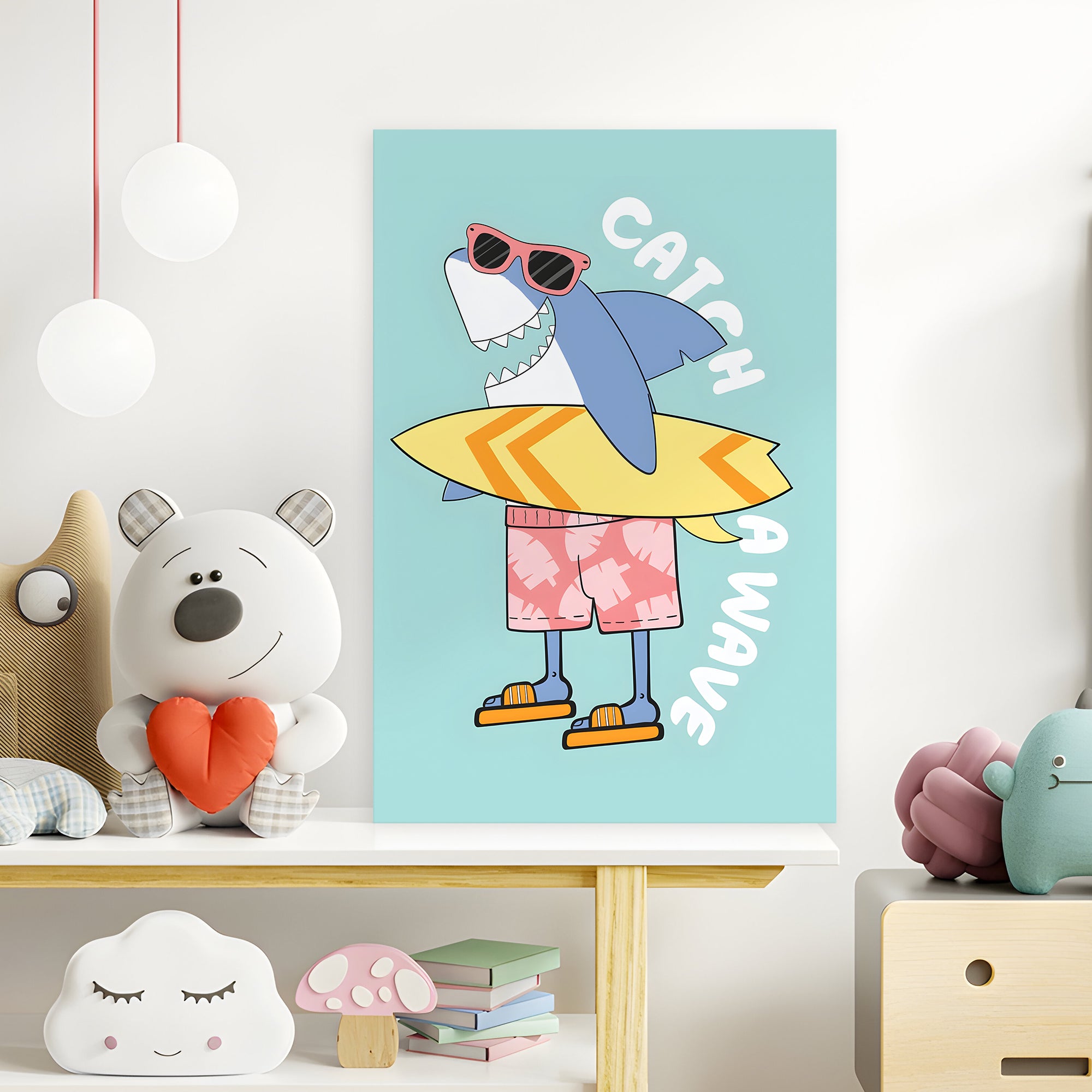 Nursery Wall Décor Kids Inspirational Wall Art for Baby Room Panel Large Art Pieces