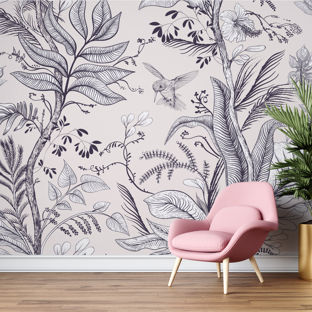 Tropical Wall Murals. Nature Full Wall Wallpaper. (TRPMRL012) – Khirki.in