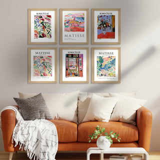 Exclusive Vintage Art Paintings: Enhance Your Home Décor with Framed European and Floral Masterpieces - Perfect for Living Rooms, Bedrooms, and Office Spaces (MATISSE) (ARTFM008)