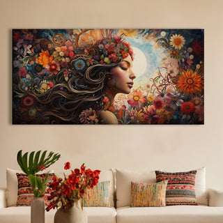 Boho Chic Canvas Wall Art Painting