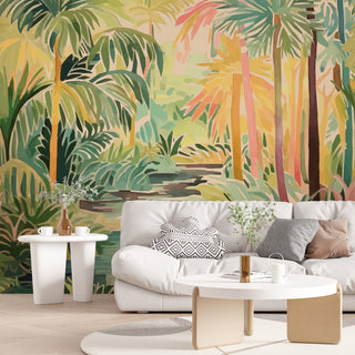 Tropical Wall Murals. Nature Full Wall Wallpaper. (TRPMRL010)