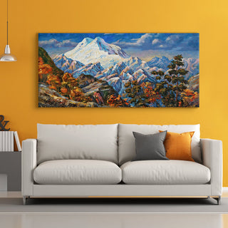 Mesmerising Landscapes Art Large Canvas Paintings. Framed Digital Reprints of Famous and Vibrant Artwork (LDWA09) - Khirki.in 