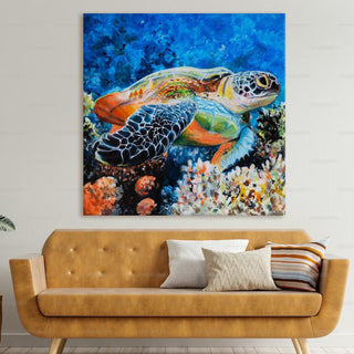 Large Wildlife Canvas Wall Art Painting for Living Room, Home, and Office(WBWA79).