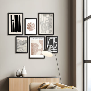 Gallery Wall Set of 6 Frames. (GWST6WA01)