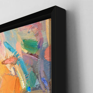 Abstract Modern Art Large Canvas Paintings. Framed Digital Reprints of Famous and Vibrant Artwork (MAWA03) - Khirki.in 