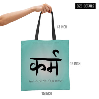 Canvas Zip Clouser Tote Bag for Women – 15x16 Inch Reusable Shopping & Everyday Carry Bag (TOBA09)