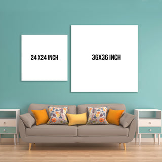Indian Traditional Pichwai Wall Art Canvas Painting For Home Decor (PWA28).