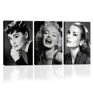 5. Classic Fashion Icons Wall Art (MAWA30)