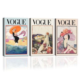 Retro Vogue Fashion Wall Art (MAWA26)