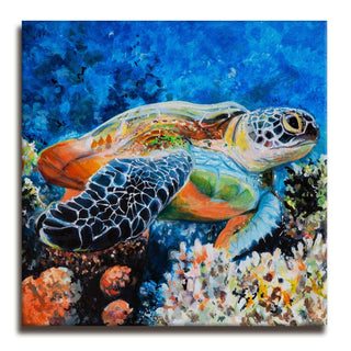 Large Wildlife Canvas Wall Art Painting for Living Room, Home, and Office.