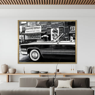 Vintage Cars And Bikes Canvas Wall Art. High Definition Portraits of Automobile. (VCBWA07)