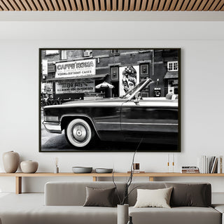 Vintage Cars And Bikes Canvas Wall Art. High Definition Portraits of Automobile. (VCBWA07)