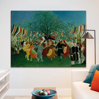The Centenary of Independence – Henri Rousseau Painting | HD Canvas Print | Ready to Hang | Wall Art for Bedroom, living room, Hallway (HRWA10)