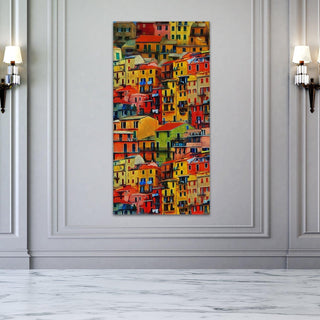 Abstract Modern Art Large Canvas Paintings. Framed Digital Reprints of Famous and Vibrant Artwork (MAWA19) - Khirki.in 