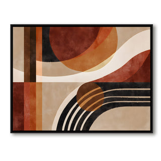 Abstract Wall Art – 48x36 Inch Large Contemporary Canvas Painting (ABSWA25)