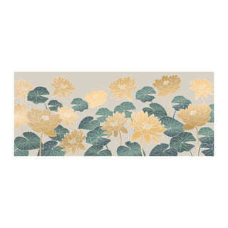 Classic Floral Mural Wallpaper for Wall. Floral Art Full Wallpaper. (FLWALL012)