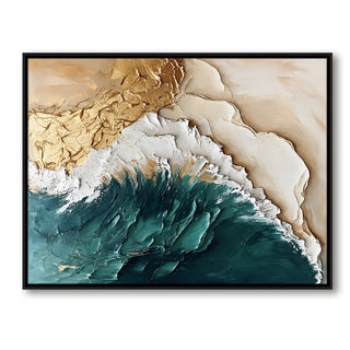 Abstract Wall Art – 48x36 Inch Large Contemporary Canvas Painting (ABSWA30)