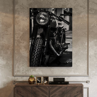 Classic Iron Horse Wall Art Painting, HD Canvas Print, Framed, Ready to Hang. (VINWA149)