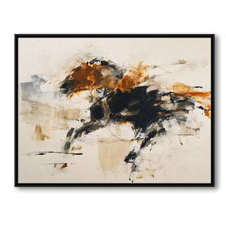 Abstract Wall Art – 48x36 Inch Large Contemporary Canvas Painting (ABSWA29)