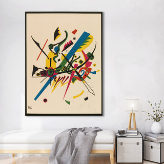 Composition IV – Wassily Kandinsky Painting | HD Canvas Print | Ready to Hang | Wall Art for Bedroom, living room, Hallway (WKWA03)
