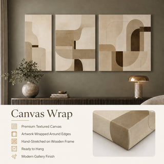 Soft Arch Composition Wall Art | HD Canvas Print (ABSWA36)