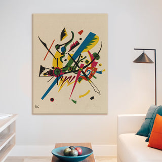 Composition IV – Wassily Kandinsky Painting | HD Canvas Print | Ready to Hang | Wall Art for Bedroom, living room, Hallway (WKWA03)