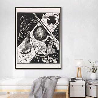 Small Worlds I – Wassily Kandinsky Painting | HD Canvas Print | Ready to Hang | Wall Art for Bedroom, living room, Hallway (WKWA04)