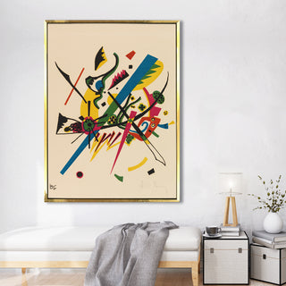 Composition IV – Wassily Kandinsky Painting | HD Canvas Print | Ready to Hang | Wall Art for Bedroom, living room, Hallway (WKWA03)