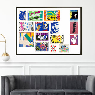 Jazz – Henri Matisse Painting | HD Canvas Print | Ready to Hang | Wall Art for Bedroom, living room, Hallway (HMWA08)