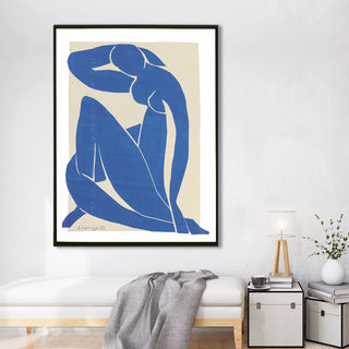Blue Nude II – Henri Matisse Painting | HD Canvas Print | Ready to Hang | Wall Art for Bedroom, living room, Hallway (HMWA04)