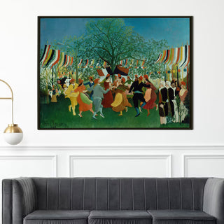The Centenary of Independence – Henri Rousseau Painting | HD Canvas Print | Ready to Hang | Wall Art for Bedroom, living room, Hallway (HRWA10)