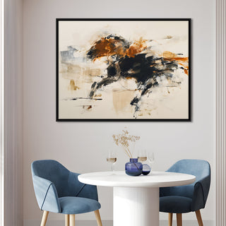 Abstract Wall Art – 48x36 Inch Large Contemporary Canvas Painting (ABSWA29)