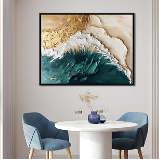 Abstract Wall Art – 48x36 Inch Large Contemporary Canvas Painting (ABSWA30)