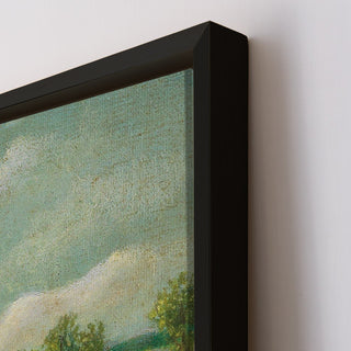 View of Malakoff – Henri Rousseau Painting | HD Canvas Print | Ready to Hang | Wall Art for Bedroom, living room, Hallway (HRWA13)