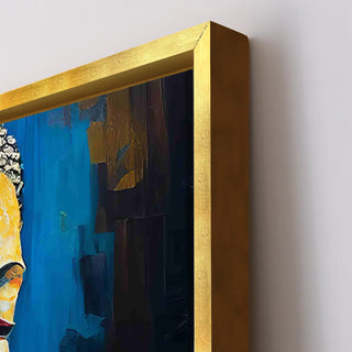 Lord Buddha Canvas Painting For Home Decor, Office walls and Hotels, Resorts Wall Decoration (BDWA02)