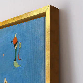 Sky Blue – Wassily Kandinsky Painting | HD Canvas Print | Ready to Hang | Wall Art for Bedroom, living room, Hallway (WKWA05)